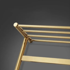 Sèche-Serviette Angus 250W - Élégance Dorée, Compact et Fonctionnalités Avancées