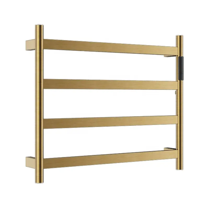 Sèche serviettes électrique 180w doré brossé, Stelar