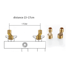 Mitigeur Mural Noir Xilor : Cascade Élégante et Design Moderne pour Votre Bain