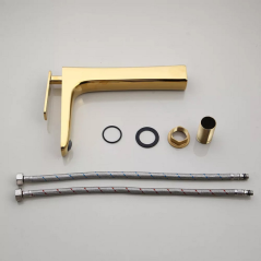 Mitigeur Lavabo Doré Alis - Luxe et Élégance pour Votre Salle de Bain