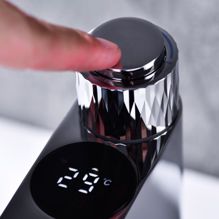 Mitigeur Lavabo Time Électronique – Design Innovant et Température Affichée