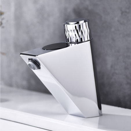 Mitigeur lavabo électronique chrome, Time