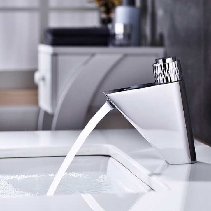 Mitigeur lavabo électronique chrome, Time