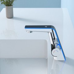 Mitigeur LED chromé : Élégance, innovation et économie pour votre salle de bain