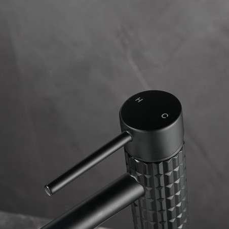 Mitigeur robinet de lavabo surélevé, DARK