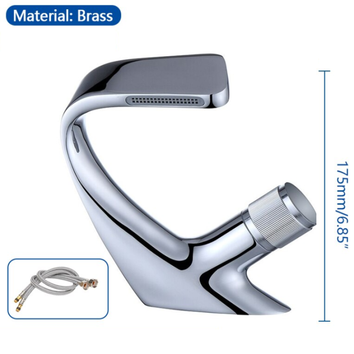 Mitigeur robinet lavabo chrome, Tinum