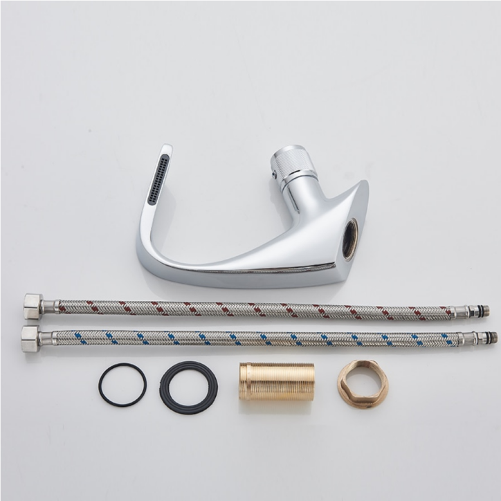 Mitigeur robinet lavabo chrome, Tinum