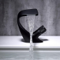 Robinet mitigeur lavabo noir, Xeres