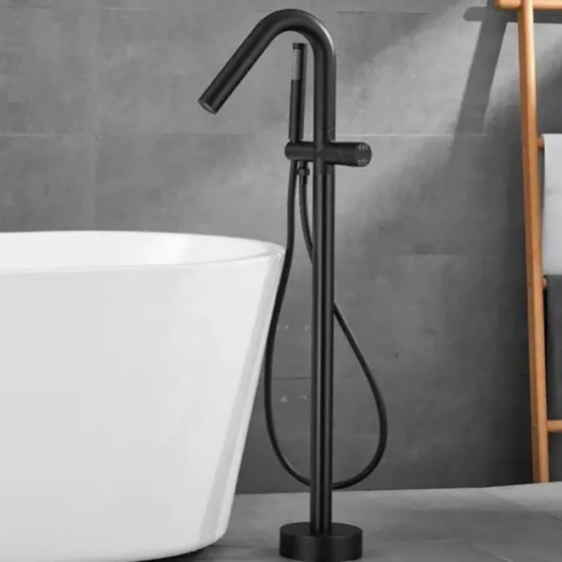 Mitigeur Bracchi Noir Mate : Design Moderne et Luxe pour Votre Salle de Bain