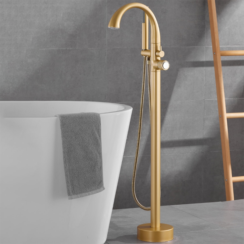 Mitigeur LED Deep Bronze : Élégance, Technologie Écologique pour Votre Bain