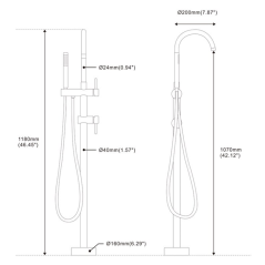 Mitigeur Liaty Doré : Luxe et Élégance pour une Salle de Bain Moderne