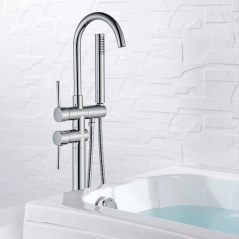 Mitigeur Lactis Chrome : Élégance et Durabilité pour Votre Salle de Bain