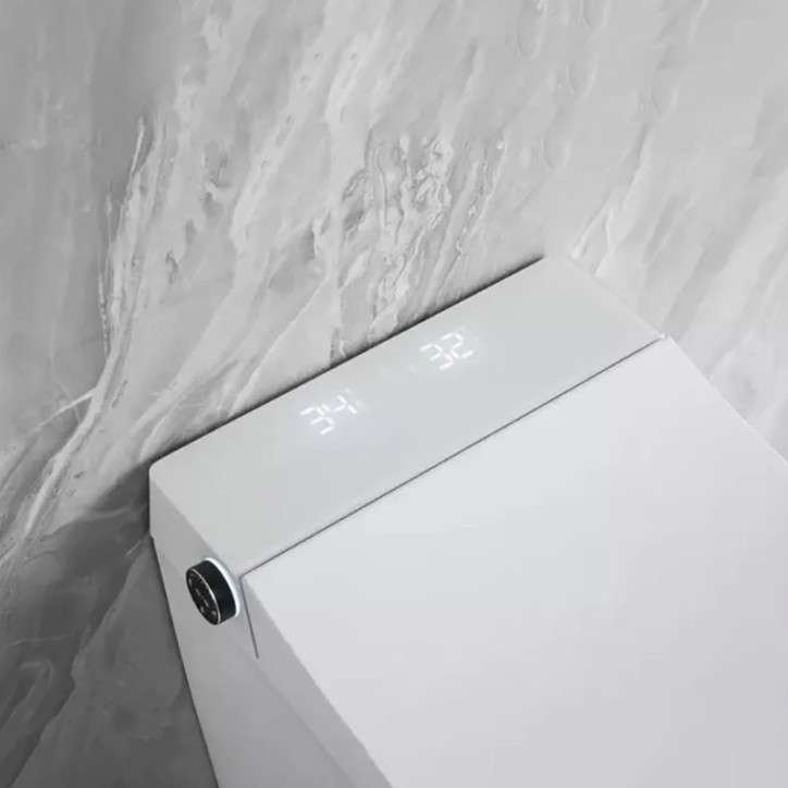 Toilette japonais suspendu, Cobis blanc