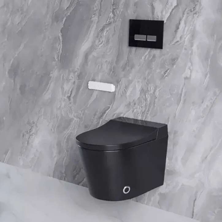 Toilette japonais suspendu, Uros noir