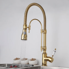 Robinet mitigeur Spin : Élégance rétro et fonctionnalité moderne