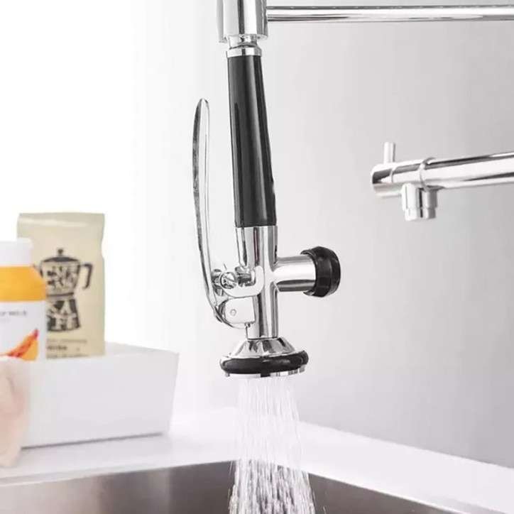 Robinet mitigeur évier de cuisine chrome, Calor