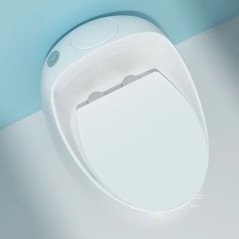 Toilette blanc monobloc sans bride, design chic, chasse éco 3/6L – Moderne