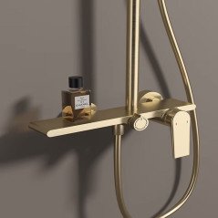 💎 Colonne de Douche Dorée – Luxe, Confort et Bien-être au Quotidien !