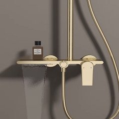 💎 Colonne de Douche Dorée – Luxe, Confort et Bien-être au Quotidien !