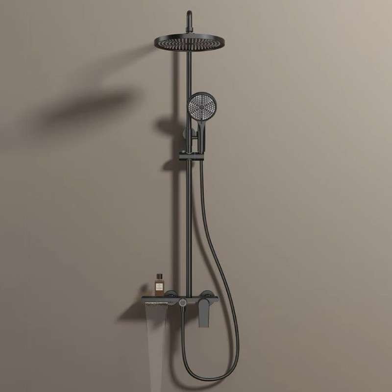 ✨ Colonne de Douche Dorée – Élégance, Confort et Luxe au Quotidien !