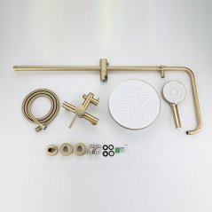 ✨ Colonne de Douche Dorée – Luxe, Élégance et Confort  !