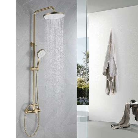 ✨ Colonne de Douche Dorée – Luxe, Élégance et Confort  !