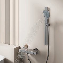 🚿 Mitigeur Pack de Douche – Design Nickel Brossé et Confort Absolu !