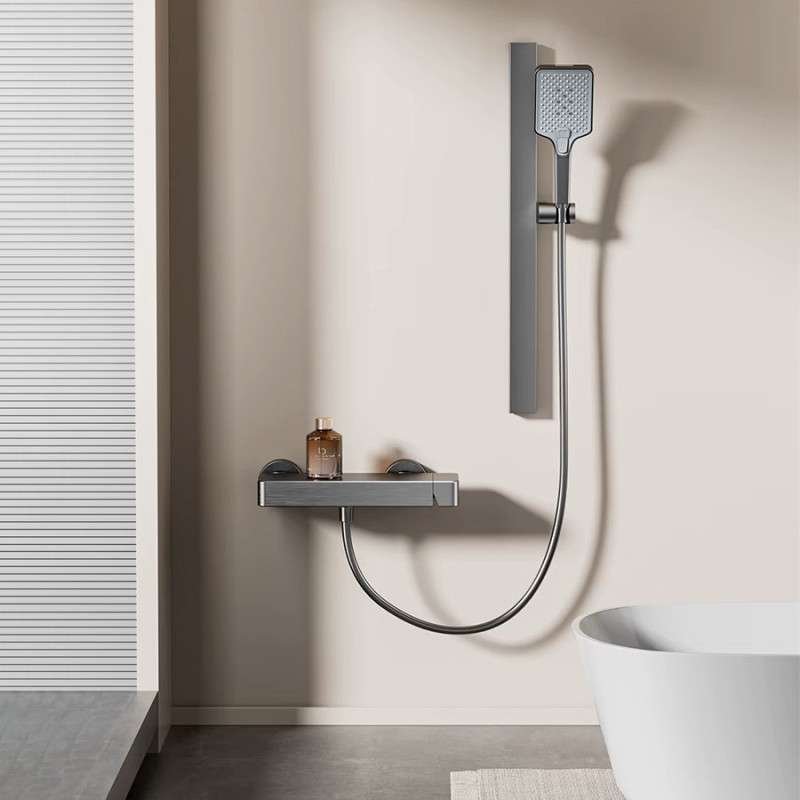 🚿 Mitigeur Pack de Douche – Design Nickel Brossé et Confort Absolu !