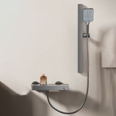 🚿 Mitigeur Pack de Douche – Design Nickel Brossé et Confort Absolu !