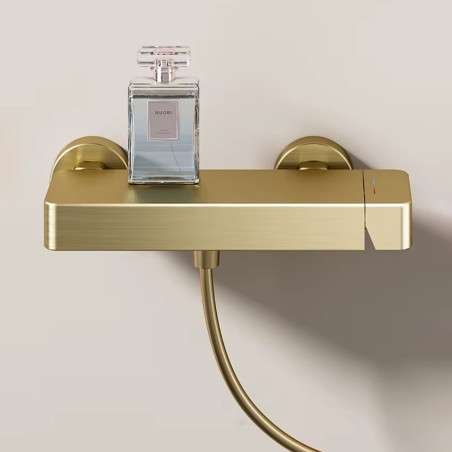 Pack douche mural doré, Elios