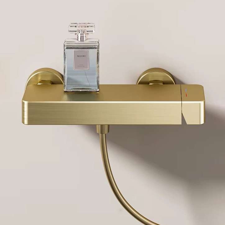 Pack douche mural doré, Elios