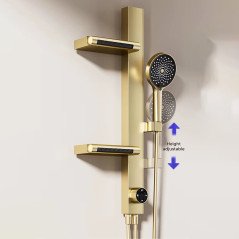 🚿 Mitigeur Pack de Douche doré – Design Élégant et Confort Absolu !