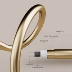 🚿 Mitigeur Pack de Douche doré – Design Élégant et Confort Absolu !