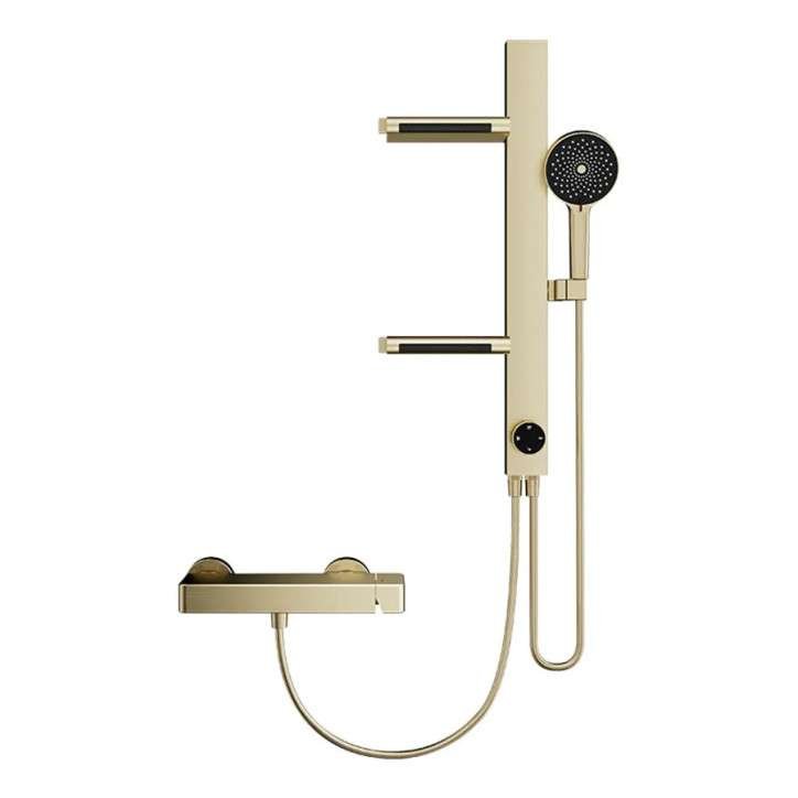 Pack douche mural doré, Elios