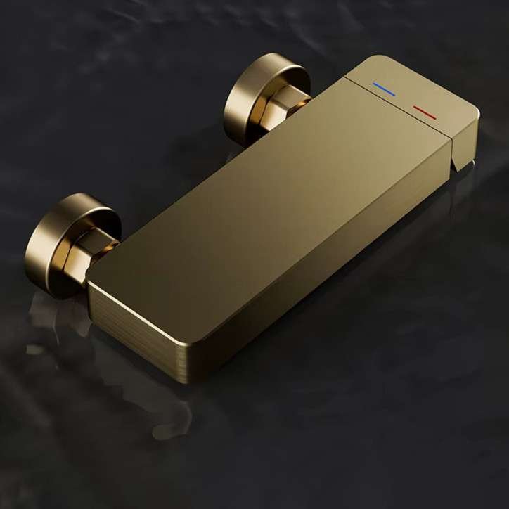 Pack douche mural doré, Elios