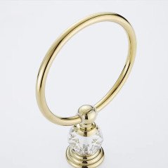 Porte-serviettes doré Vega – Élégance rétro et qualité en laiton