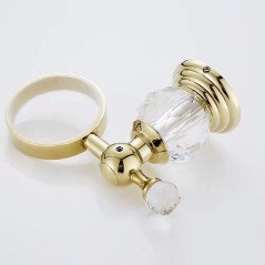 Porte-savon mural doré Vega – Élégance rétro et design raffiné