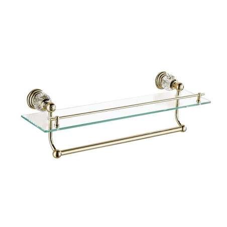 Étagère murale dorée VEGA – Design moderne et rangement optimisé