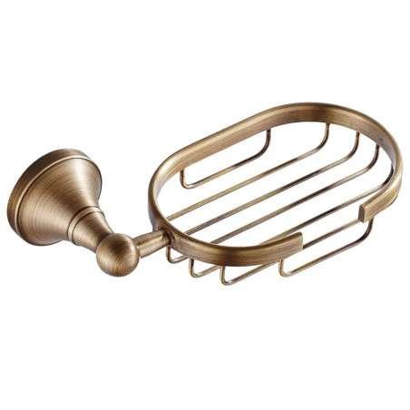 Porte-savon mural Héra – Élégance et finition bronze antique raffinée