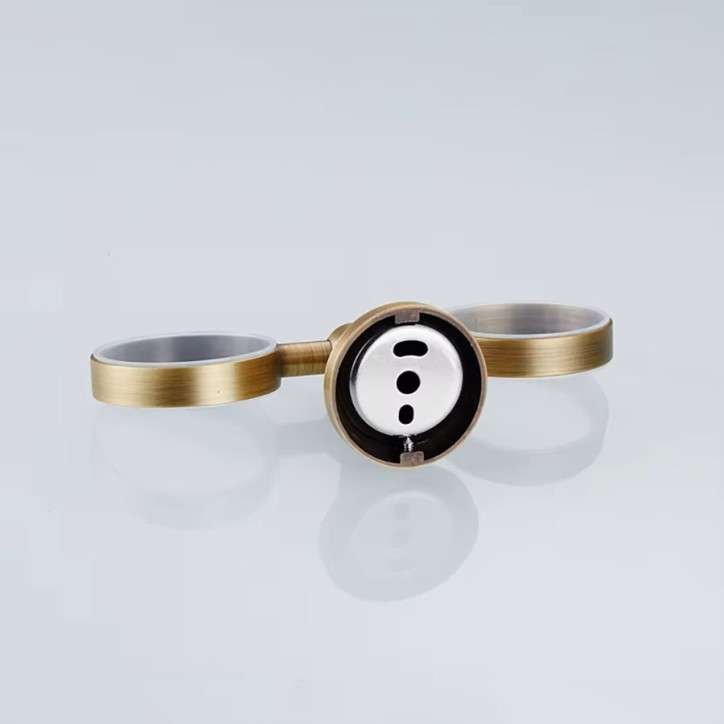 Porte verre double antique, Héra