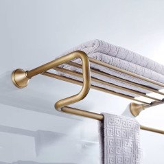 Rack porte-serviettes Héra – Élégance et rangement mural optimisé