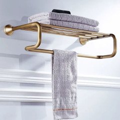 Rack porte-serviettes Héra – Élégance et rangement mural optimisé