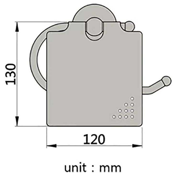 Porte rouleau mural antique, Héra