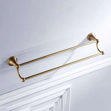 Porte serviette double antique, Héra