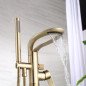 Robinet ilot de baignoire, doré brossé, Stim