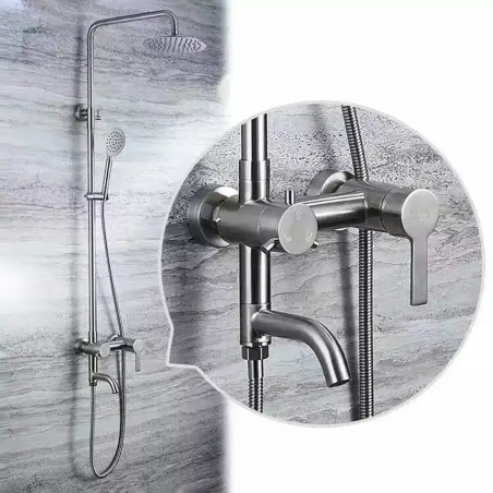Colonne bain douche nickel , Vonise