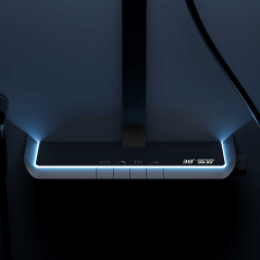 Colonne de douche LED noire Brako : design, confort et technologie innovante