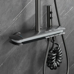 Colonne de Douche LED Thermostatique Los Vegas : Luxe, Confort et Écologie