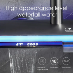 Colonne de Douche LED Thermostatique Los Vegas : Luxe, Confort et Écologie