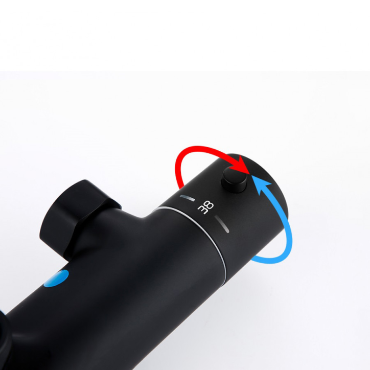 Colonne de douche thermostatique Bergame